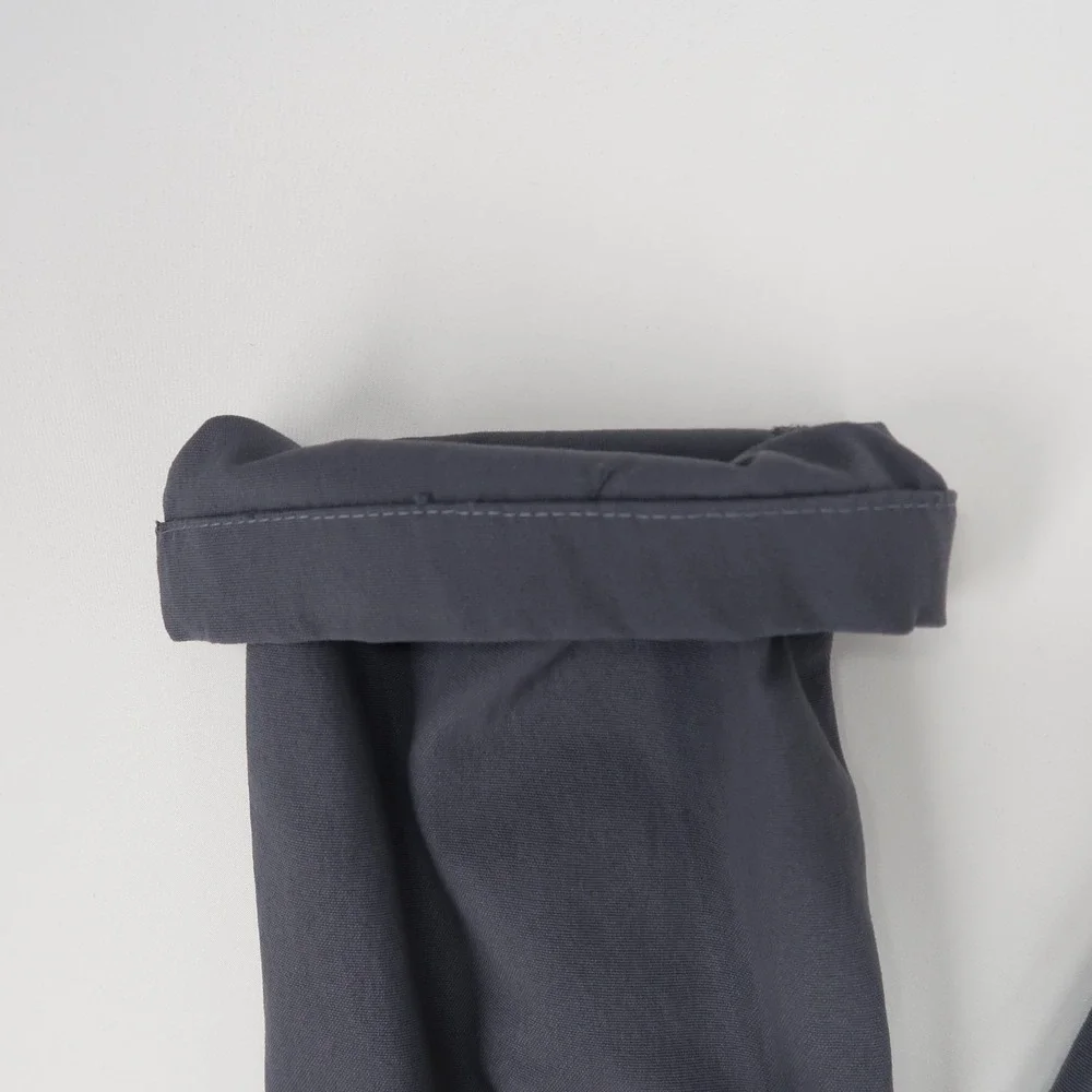 Western Rise Pants Mens 34x28 Gray Travel Performance Stretch Nylon - Picture 8 of 11